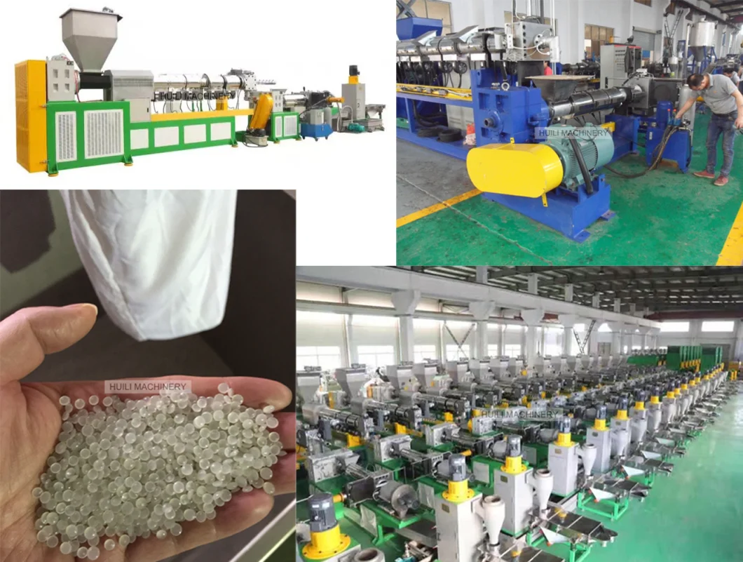 PP PE Waste Plastic Pelletizer PP PE Recycled Plastic Granulating Machine Granulating Production Line Pelletizing Line