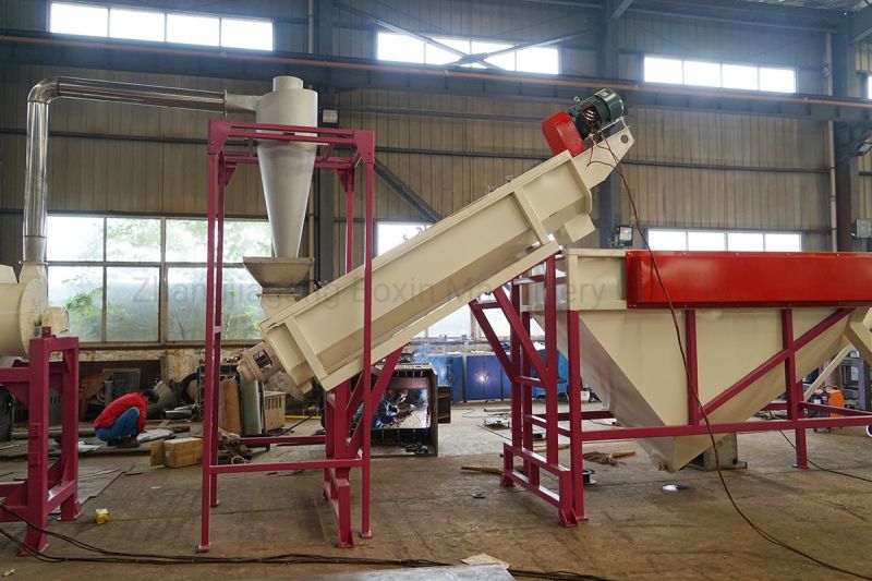 Pet Recycling Machine for Pet Bottles with Hot Washing
