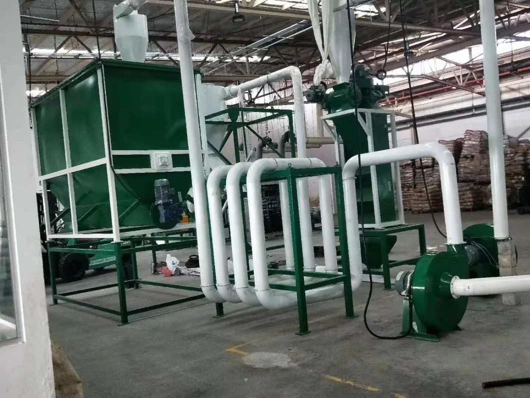 PE PP Film Waste Plastic Recycling System Line