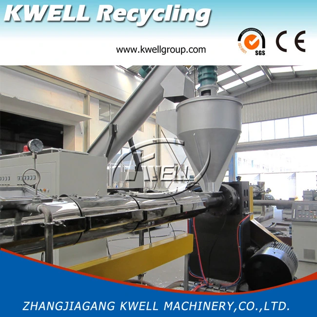 EVA/ABS/PP Waste Plastic Recycling Granulator/Force Feeder Plastic Recycling Extruder