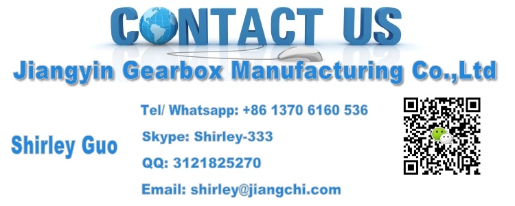 Jiangyin Gearbox Gear Units for Single Screw Plastic Extruder