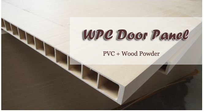 WPC Wood Plastic Door Panel Extrusion Making Machine