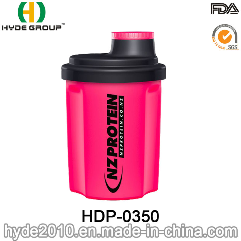 Colorful 10oz BPA Free Plastic PP FDA Shaker Water Bottle (HDP-0350)
