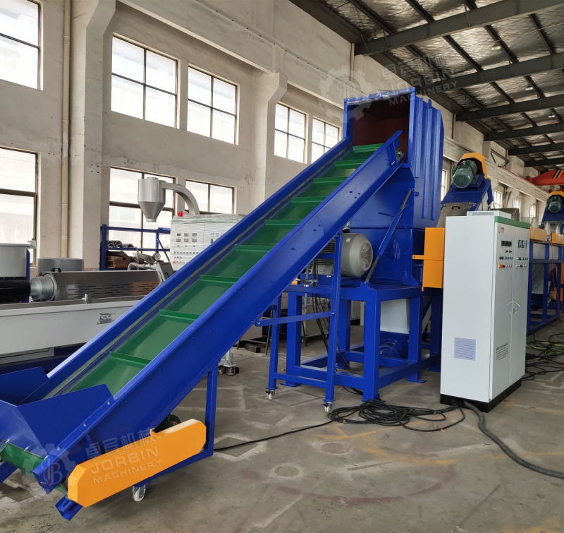 Pet Bottles PP PE Film Recycling and Washing Machinery with 500kg/H for Russia Clients