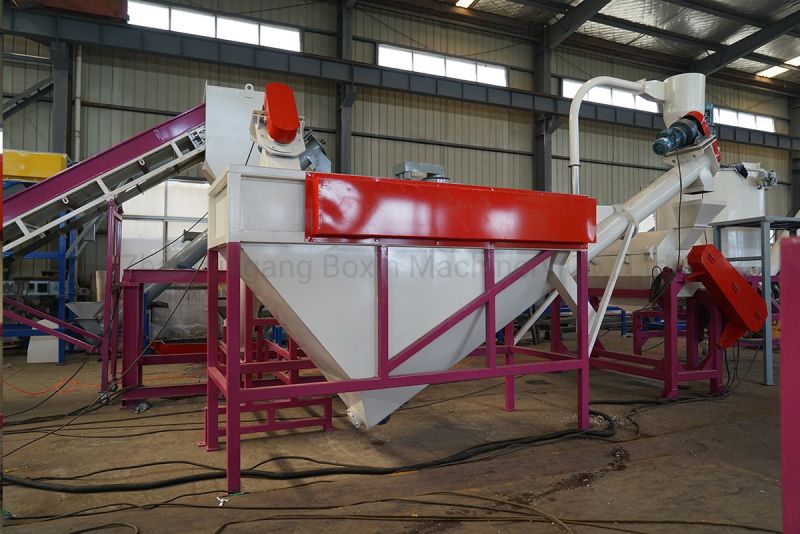 Pet Recycling Machine for Pet Bottles with Hot Washing