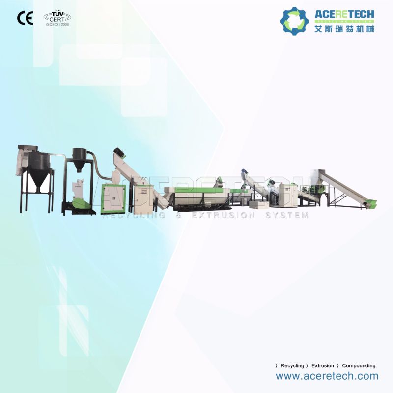 Single Screw Extruder Recycling Machine in Plastic Woven-Bags Washing Line