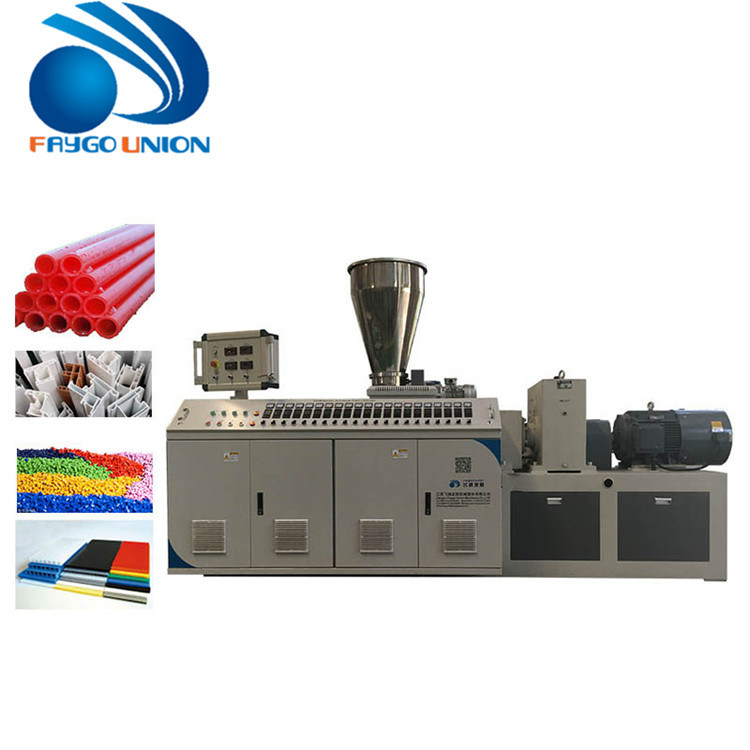 PVC Double Pipe Production Extruder Line