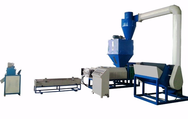High Efficiency Plastic PS Foam Recycling Extruder Machine