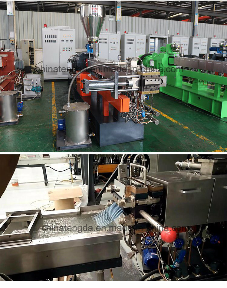 ABS/PP/PE Plastic Granulating Extruder Machine with High Output