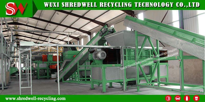 Whole Tire Recycle System for Producing Rubber Crumb (TSC 4000)