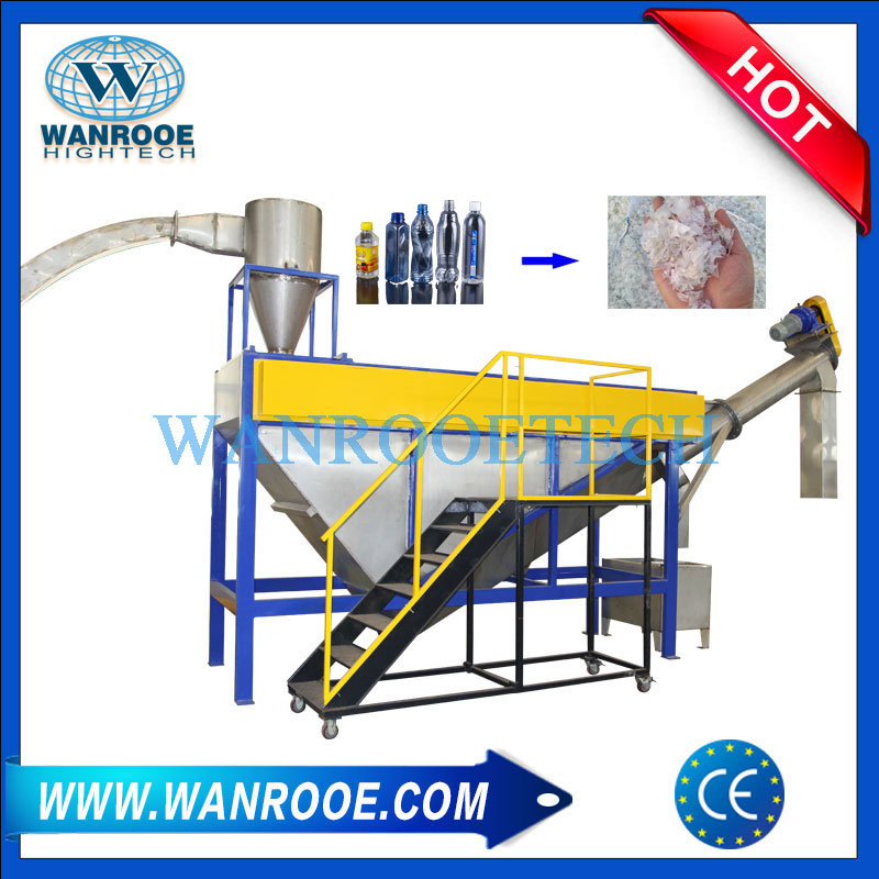 Waste Pet Bottle Plastic Recycle Washing Line