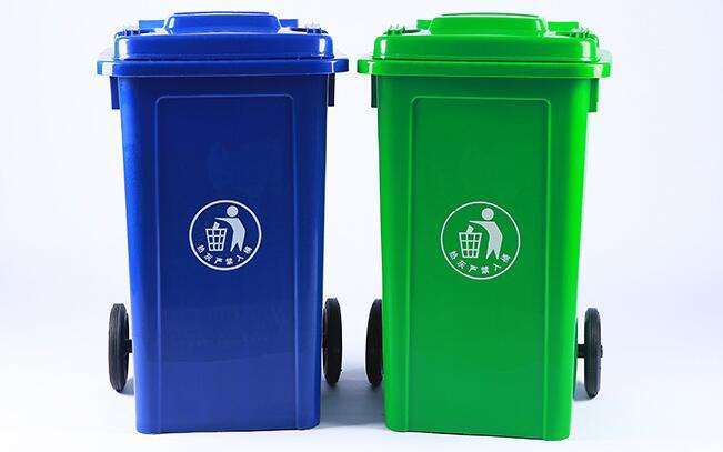 Dlpo Color Zinc-Plated Trash Bin Wheel Caster Garbage Can Caster with Brake