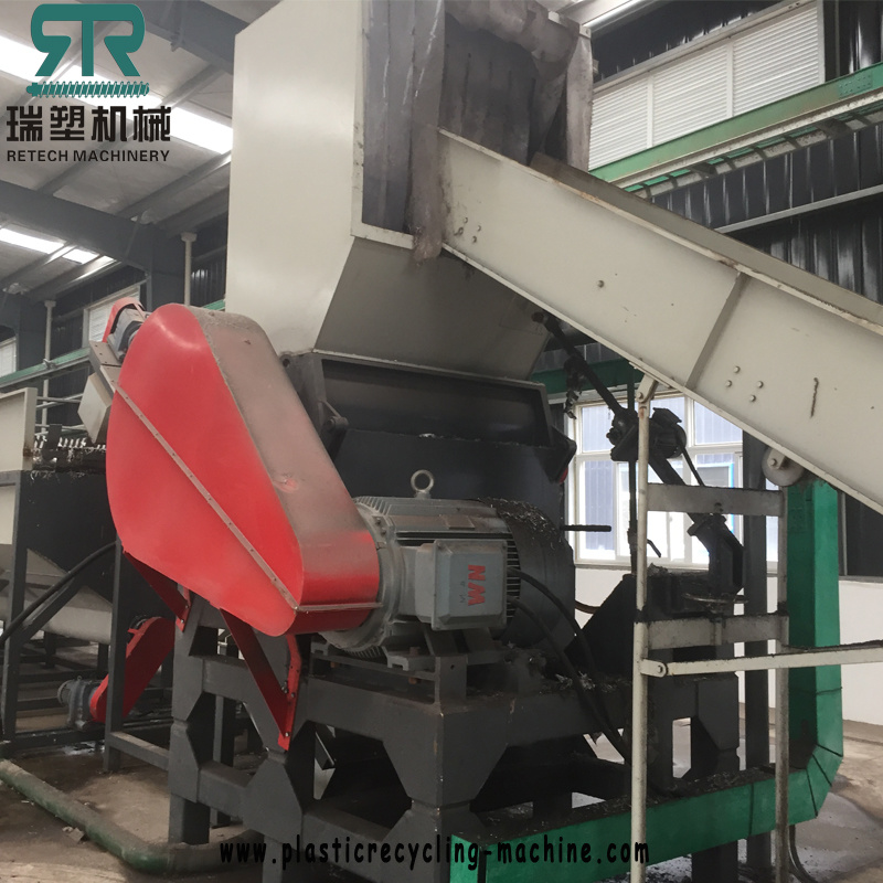 Hot Sale Plastic PP Film Recycling Line for Crushing Washing PP PE Film Bags
