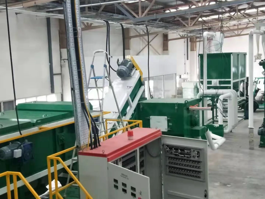 PE PP Film Waste Plastic Recycling System Line