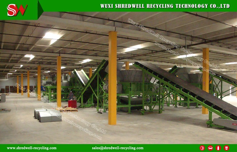 Rubber Mulch Making Machine for Waste Tyre Recycle