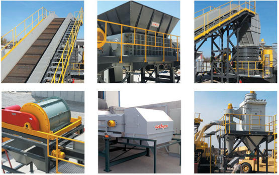 Durable Scrap Metal Recycling Plant/Recycling Machine