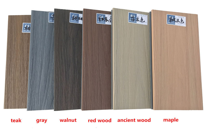 Wood Plastic Composite WPC Wall Cladding Wood Grain Panels