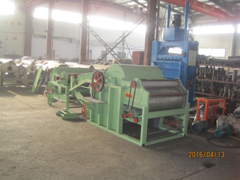 Cotton Fabric Waste Recycling Machine Textile Garment Waste Recycling Machine for Sweater/ Jeans/ T-Shirt / Waste Cloth
