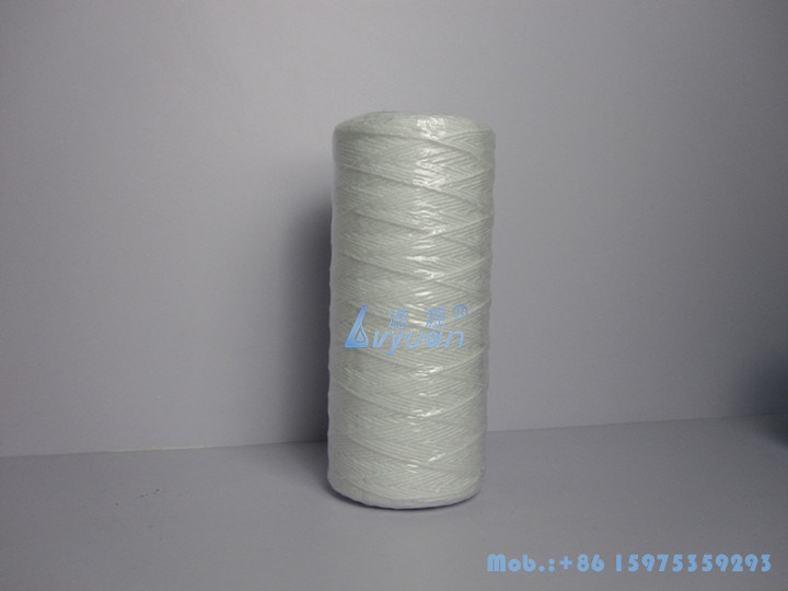 40 Inch String Wound PP 1 Micron cartridge PP Sediment Cartridge Filter for Water Treatment