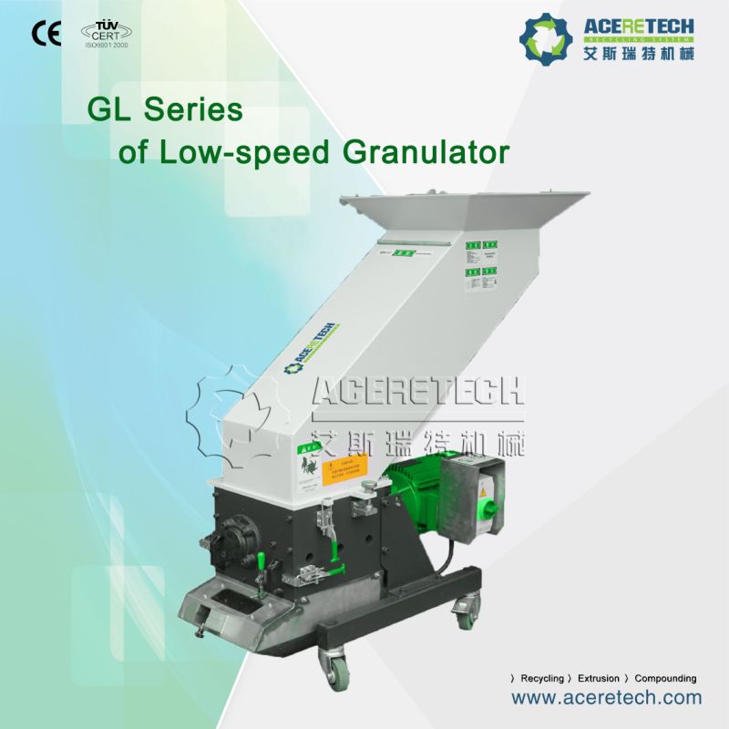 Low Speed Crusher/Granulator for Plastics Recycling
