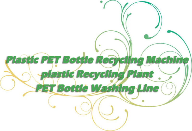 Plastic Pet Bottle Recycling Machine/Plastic Recycling Machine/Pet Bottle Washing Line