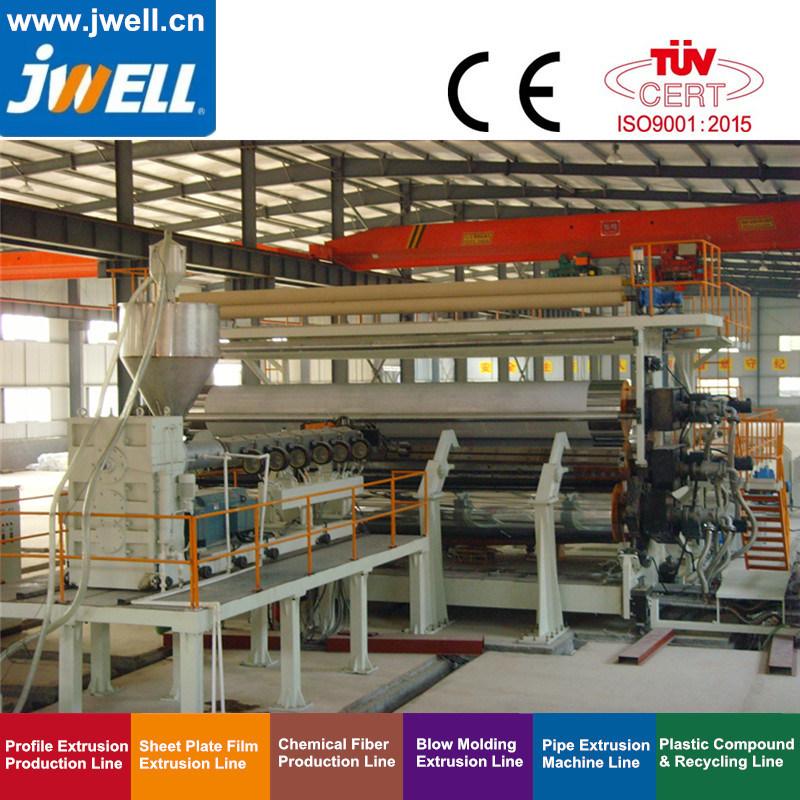 PE Water-Proof Plastic Sheet Extrusion/Extruder Machine