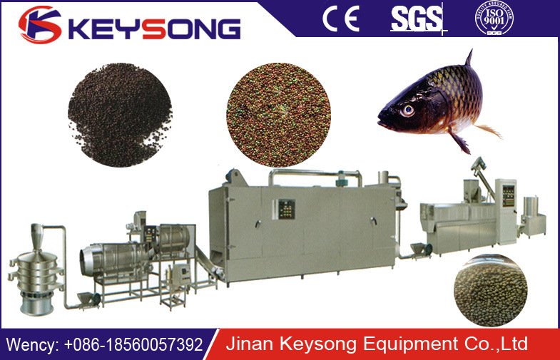 High Effective Pet/Dog/Cat/Fish Feed Processing Line/Extruder Machine