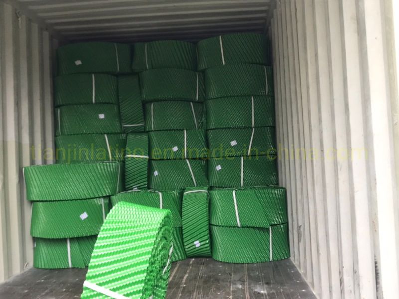 Black or Green Color Cooling Tower PP/PVC Round Fill