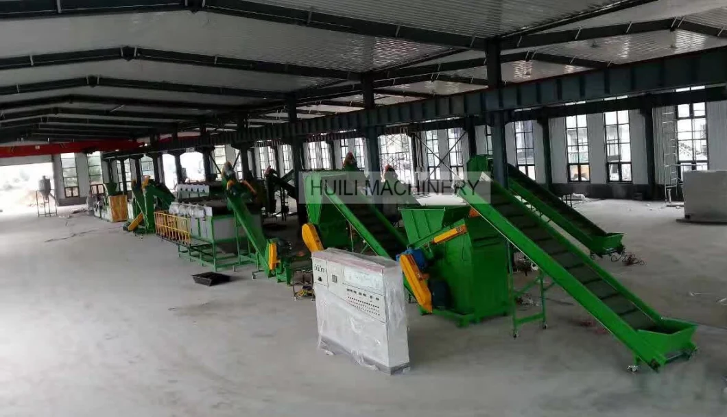 Plastic Recycling Plant Pet Bottles Plastic Scrap Washing Crushing Machine Good Bottles Label Remover Pet Plastic Recycling Machine Factory