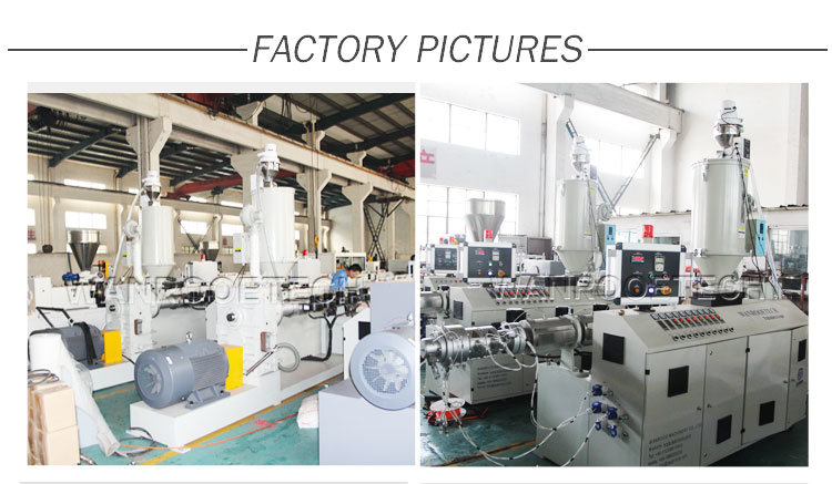 PP PE Water Pipe Production Line Wholesale Plastic Extruder Machine