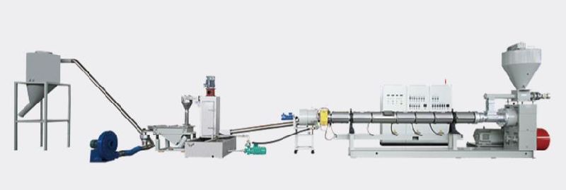 Single Screw High Torque Plastic Recycling/Washing Line Axuiliary/Pellet/Granule/Particle Making Machinery