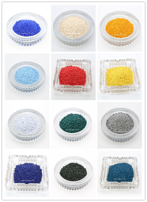 Extrusion Grade Blue Plastic Resin Granules for Plastic Products RoHS Reach