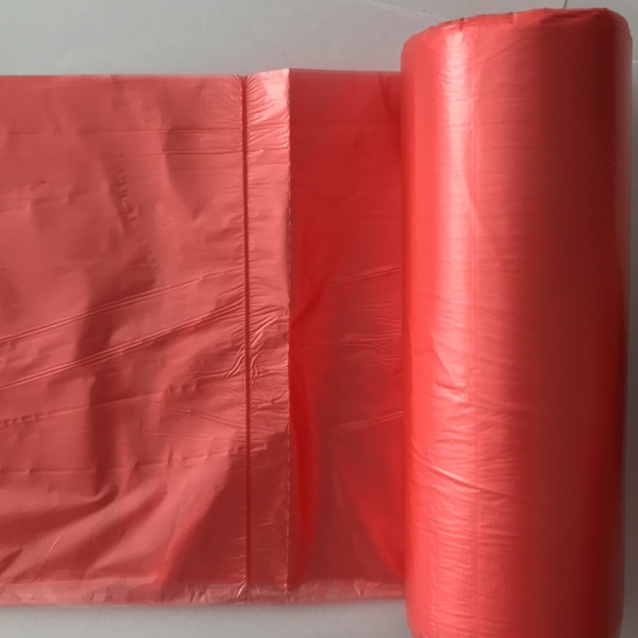 Disposable HDPE Plastic Trash Garbage Bags on Roll for Kitchen Waste