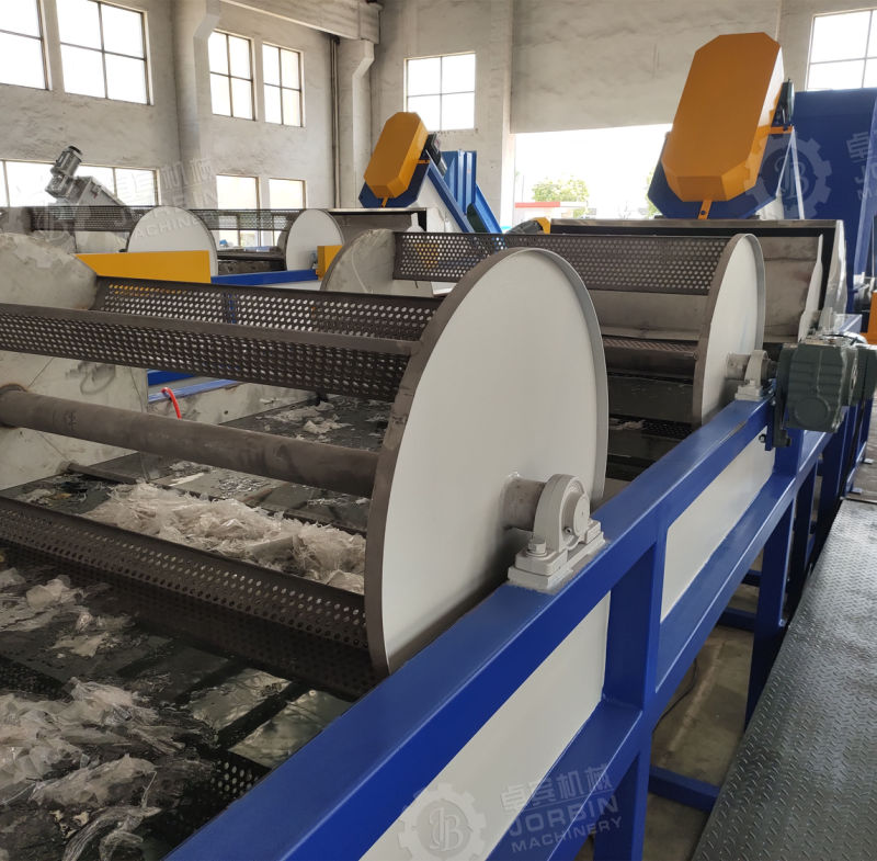 Pet Bottles PP PE Film Recycling and Washing Machinery with 500kg/H for Russia Clients