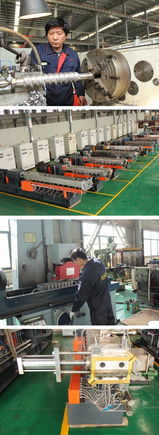Thermforming Double Plastic Extrusion Screw Extruder Production Lin