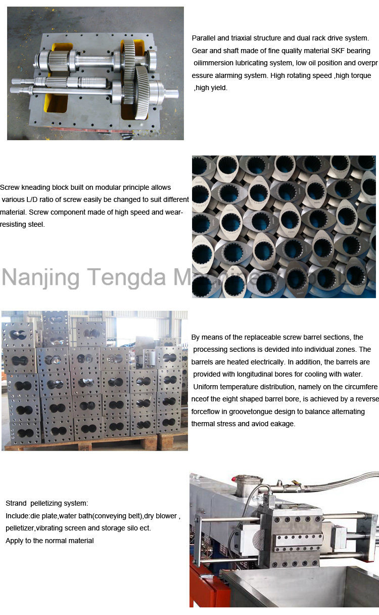 New Technology Professional Plastic Sheet Extrusion Machine for Pipe/Profile