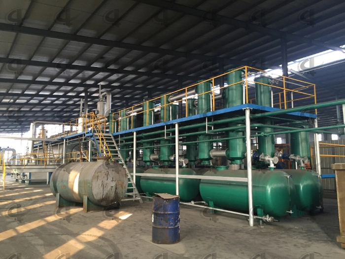 Continuous Plastic Recycling Pyrolysis Machine