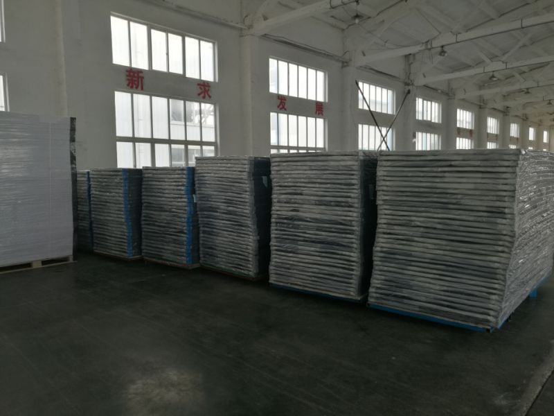 Extruded PP Twin Wall Corrugated Plastic Sheets 4mm White Color