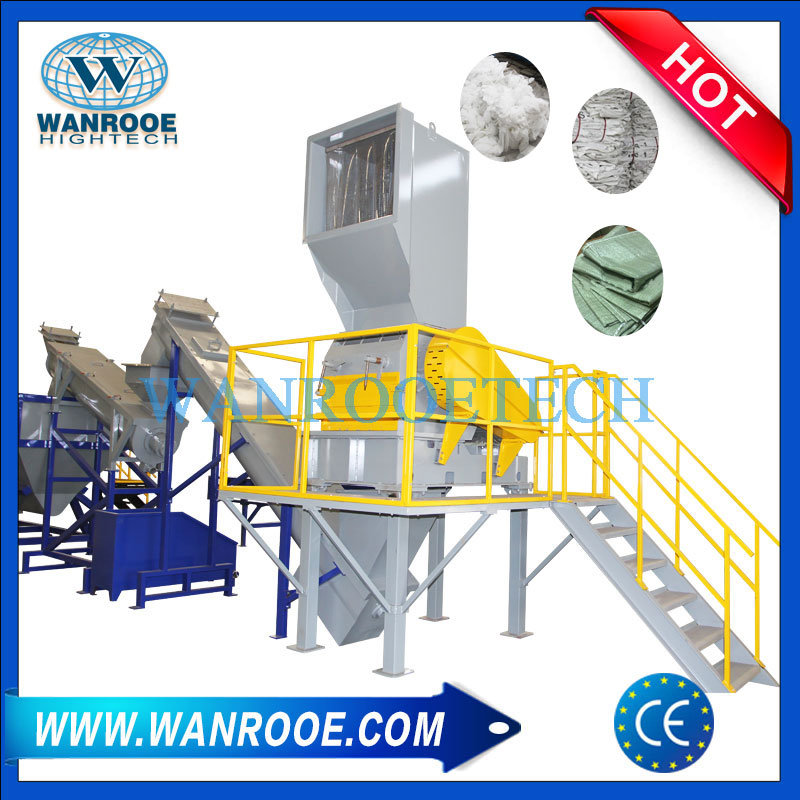 PP PE Film Waste Plastic Recycling Line