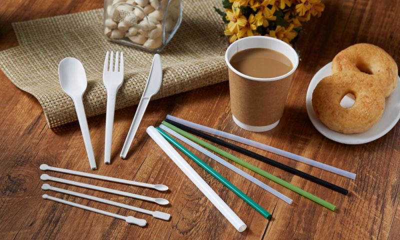 100% Biodegradable Non Plastic Drinking Straw PLA Straws