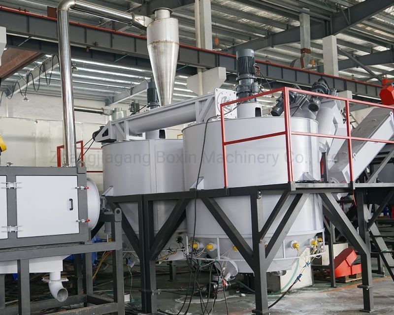 Waste Plastic Flakes Recycling Machine Price
