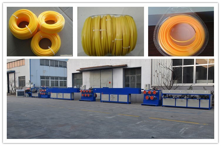 Nylon Filament Extruder PA Trimmer Line Making Machine Plastic Trimmer Line Extruder