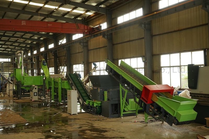 High Output Plastic Recycling Machine for PP Jumbo Bag Recycling