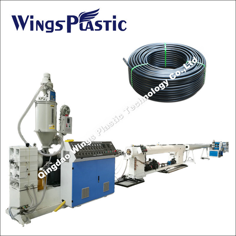 Plastic PE HDPE Pipe Tube Production Extrusion Extruder Machine