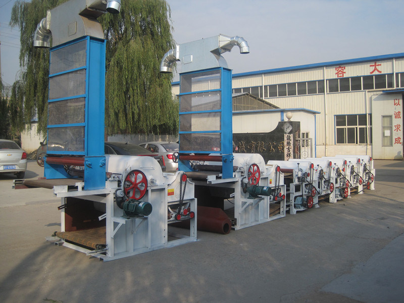 New Cotton Waste Recycling Opening Machine Production Line