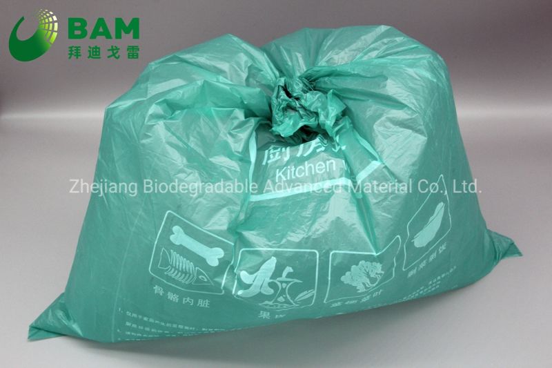 High Quality Sale Large Capacity Compostable Sustainable Packing 100% Biodegradable Plastic Chicken Garbage Trash Rubbish Bags