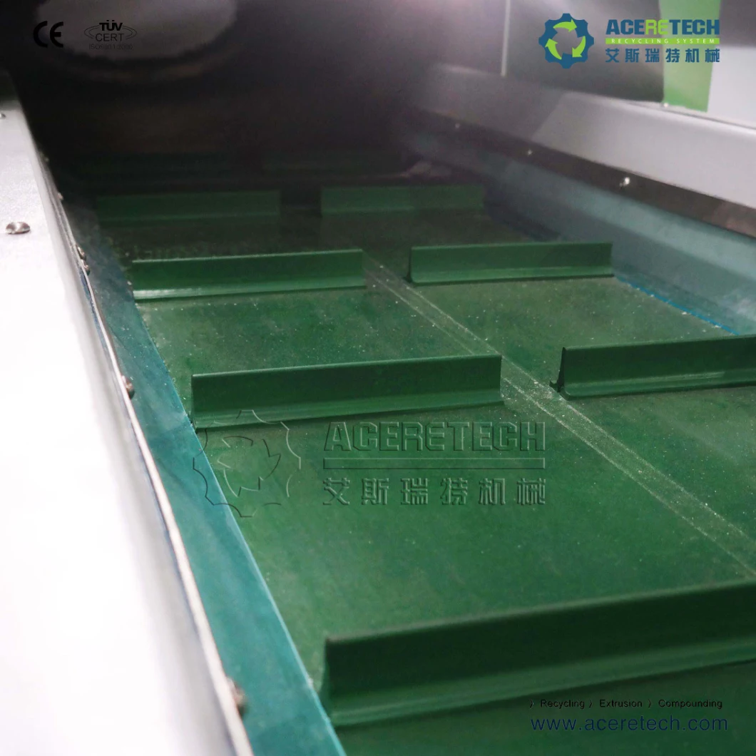 Aceretech PE Plastic Pellet Making Machine / PP Film Plastic Granulator Machine