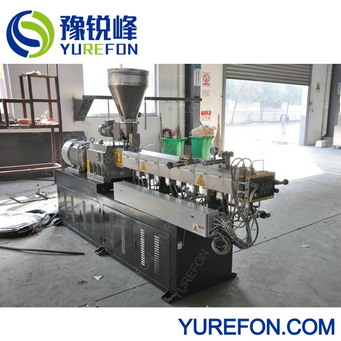 Parallel Twin Screw Pet Plastic Recycling Granulator with Noodle Cutting