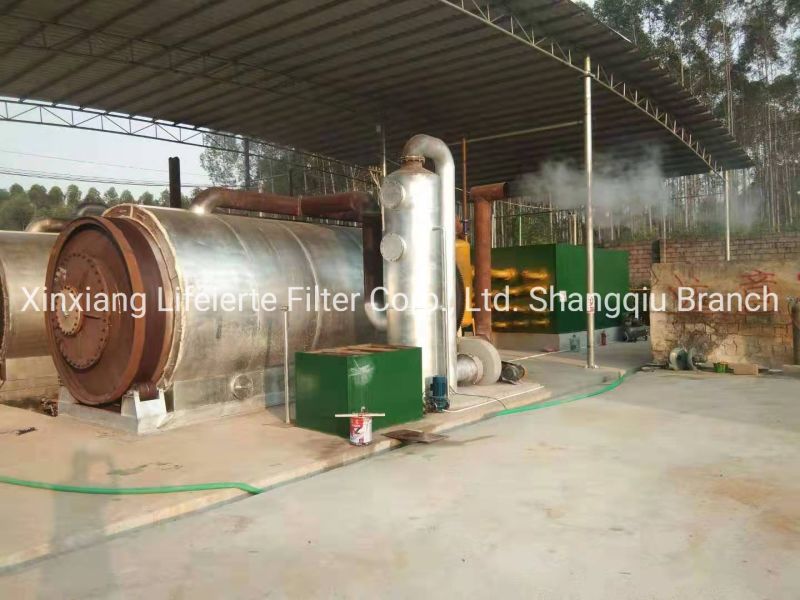 Waste Tyre/Plastic/ Rubber Pyrolysis Plant Equipment/Machine/System for Sale