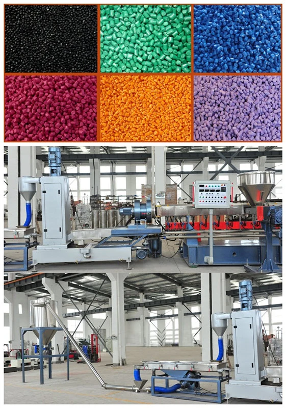 Best Design Vertical Double Layer Plastic Sheet Extruder Machine with Pelletizing Extrusion Line